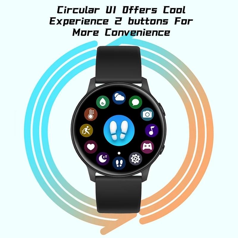 Waterproof Smart Watch With Colour Screen - Ip68 - Pink 7