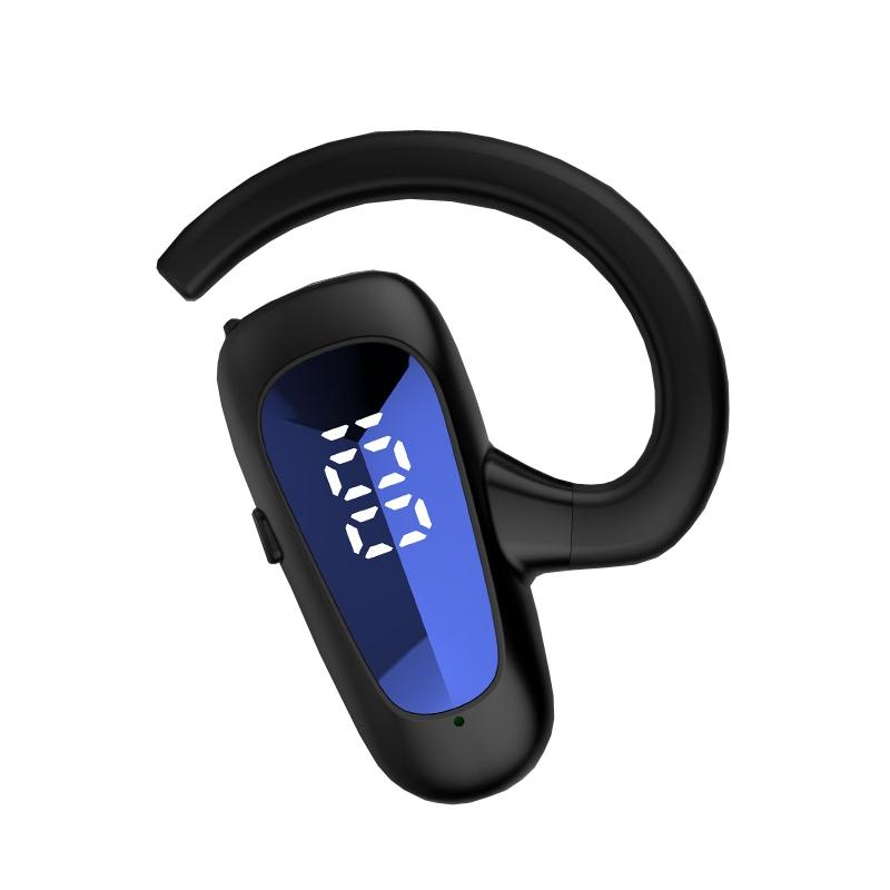 Digital Display Bluetooth Earphones - Bone Conduction Stereo - Green 11