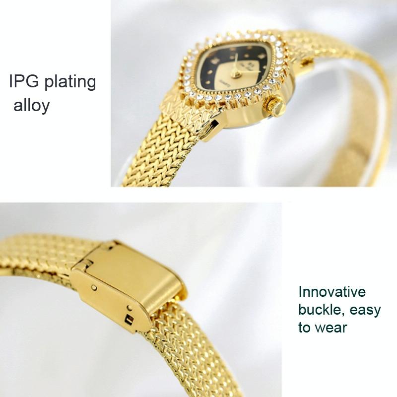 Simple Wheat Ear Chain Women Watch - Elegant and Chic - Silver 4