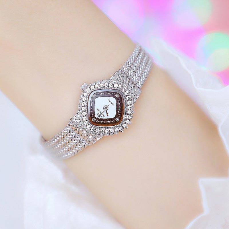 Simple Wheat Ear Chain Women Watch - Elegant and Chic - Silver 7