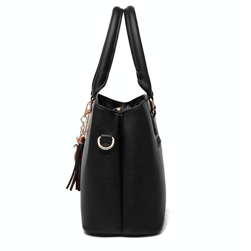 Women 2-in-1 Casual Messenger Bag - Large Capacity - Black 3