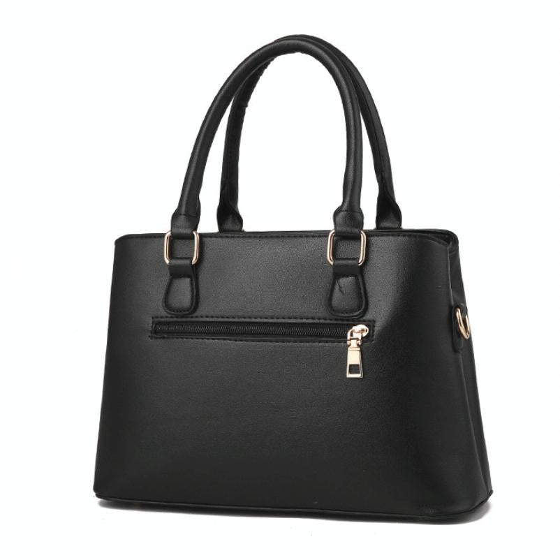 Women 2-in-1 Casual Messenger Bag - Large Capacity - Black 4
