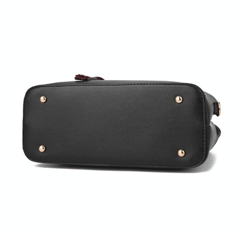Women 2-in-1 Casual Messenger Bag - Large Capacity - Black 5