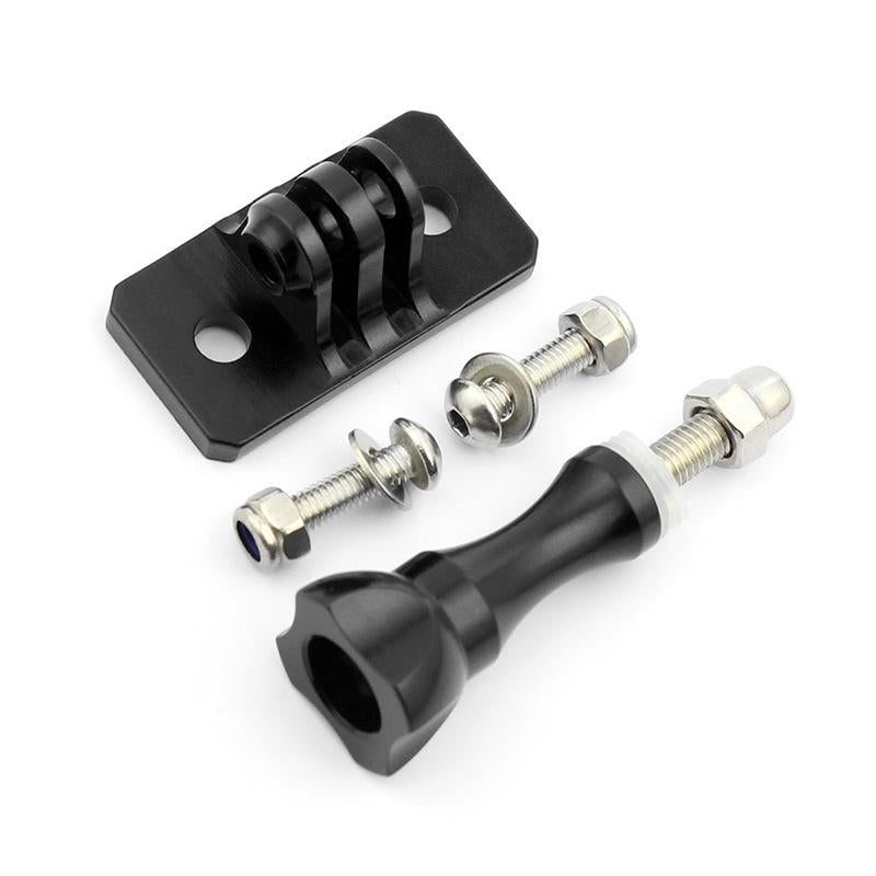 Helmet Mount Adapter for Aluminum Tripod Head for Gopro - Red
