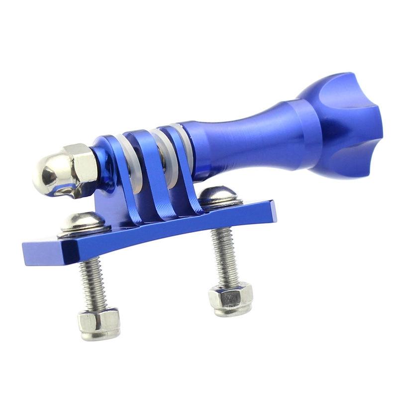 Helmet Mount Adapter for Aluminum Tripod Head for Gopro - Red 4