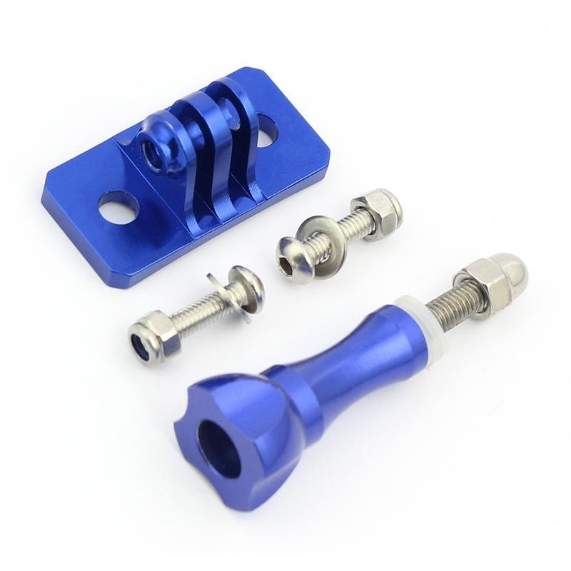 Helmet Mount Adapter for Aluminum Tripod Head for Gopro - Red 9