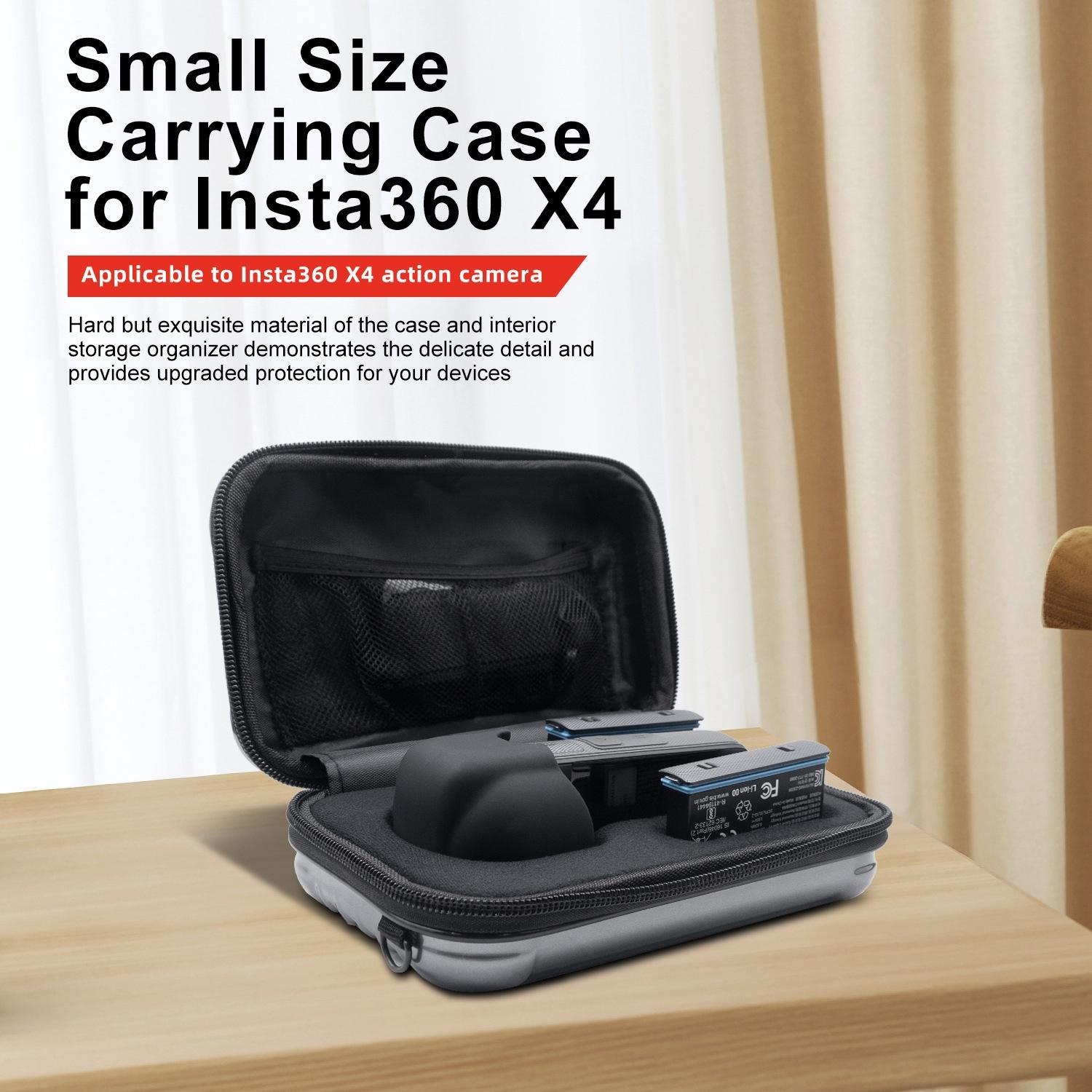Hard Shell Storage Bag for Insta360 X4 Camera - White 4