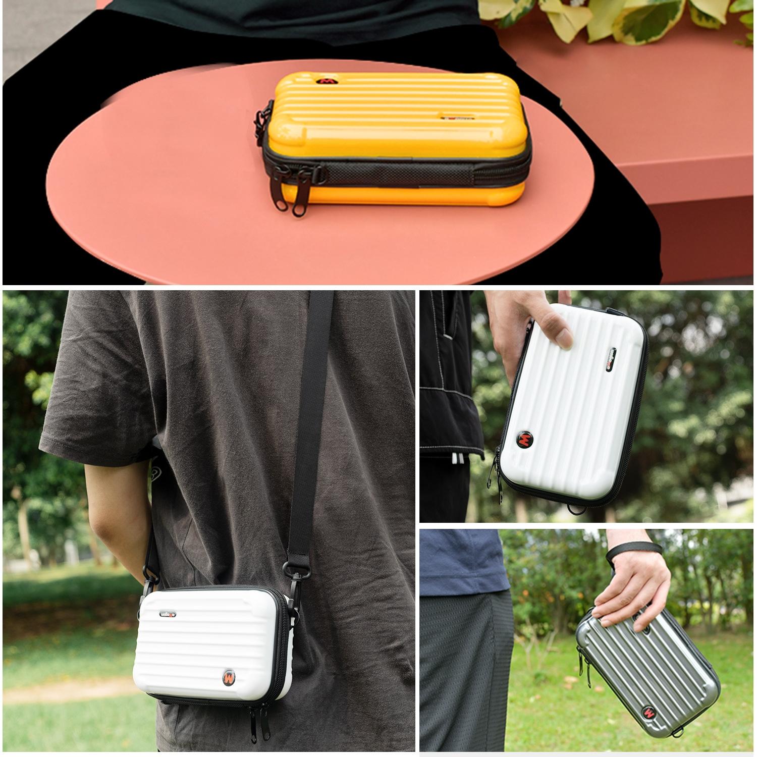 Hard Shell Storage Bag for Insta360 X4 Camera - White 10