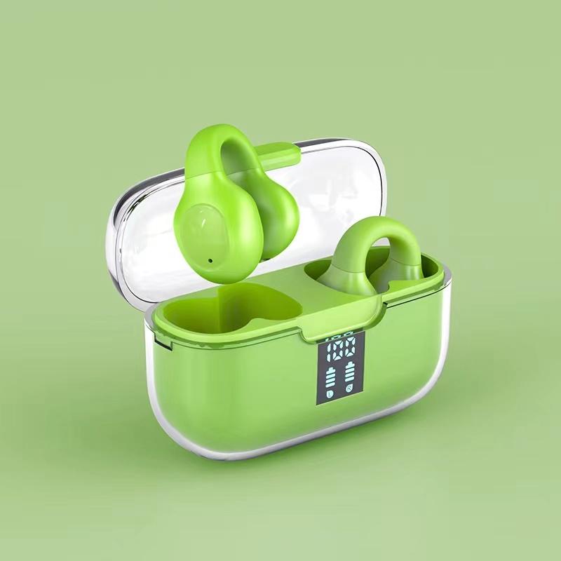 Wireless Bone Conduction Earbuds with Noise Reduction - Pink 10