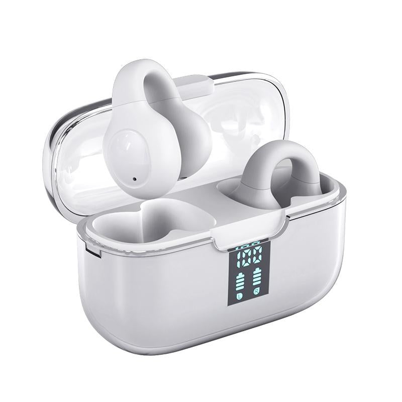 Wireless Bone Conduction Earbuds with Noise Reduction - Pink 14