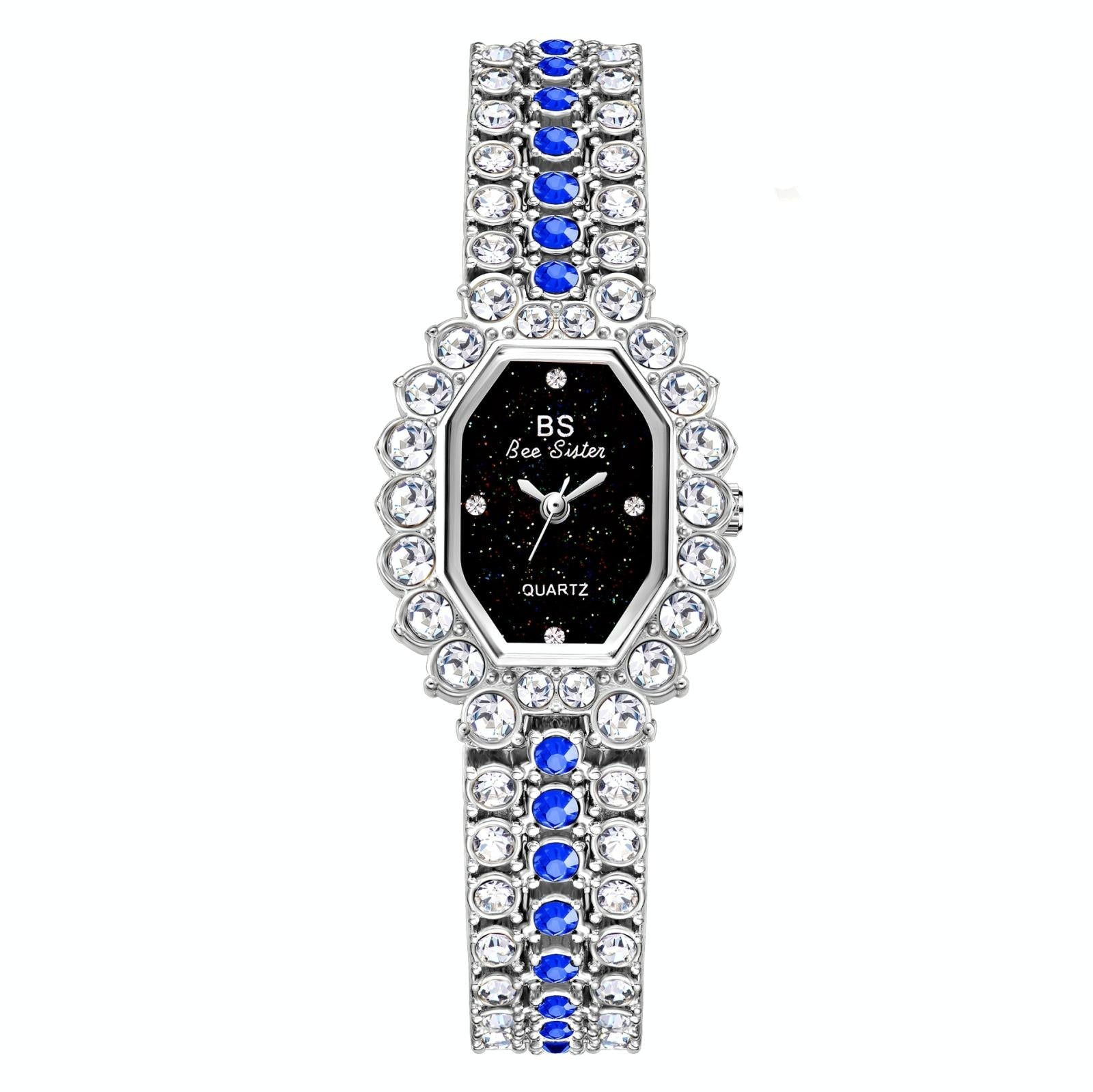 Sparkling Full Diamond Women Watch - Niche Glitter - Rose Coffee 14