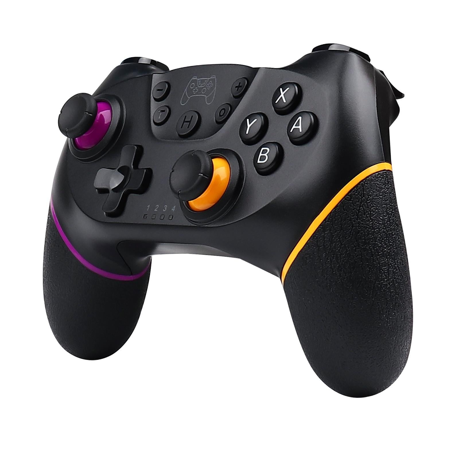 Macro Wireless Pro Controller with Wake-up Function - White Red Blue 14