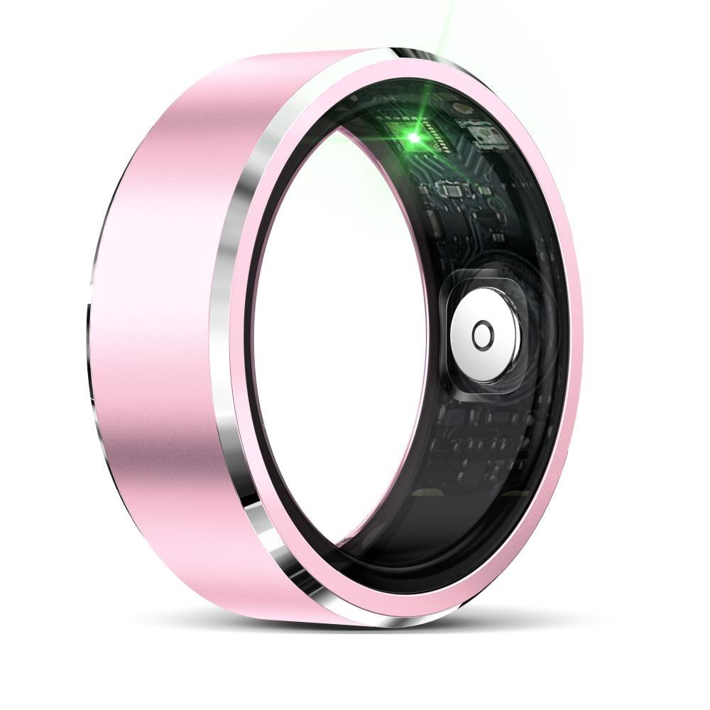 Smart Ring For Health Monitoring & Multiple Sports - R5 Size 9 - Pink 10