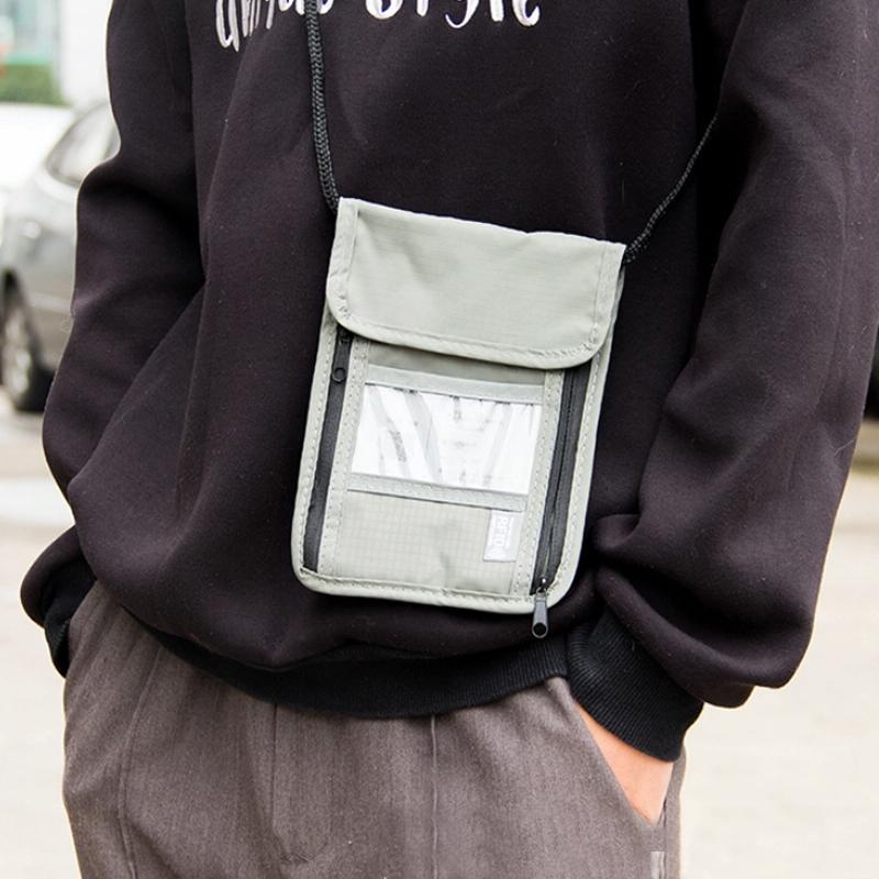 Secure Hanging Neck Bag for Travel Documents - Rfid Blocking - Upgrade Black 8