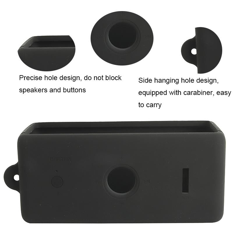 Silicone Case for Marshall Emberton Bluetooth Speaker - Silver Gray 6