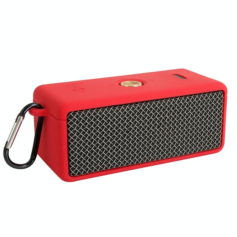 Silicone Case for Marshall Emberton Bluetooth Speaker - Silver Gray 9