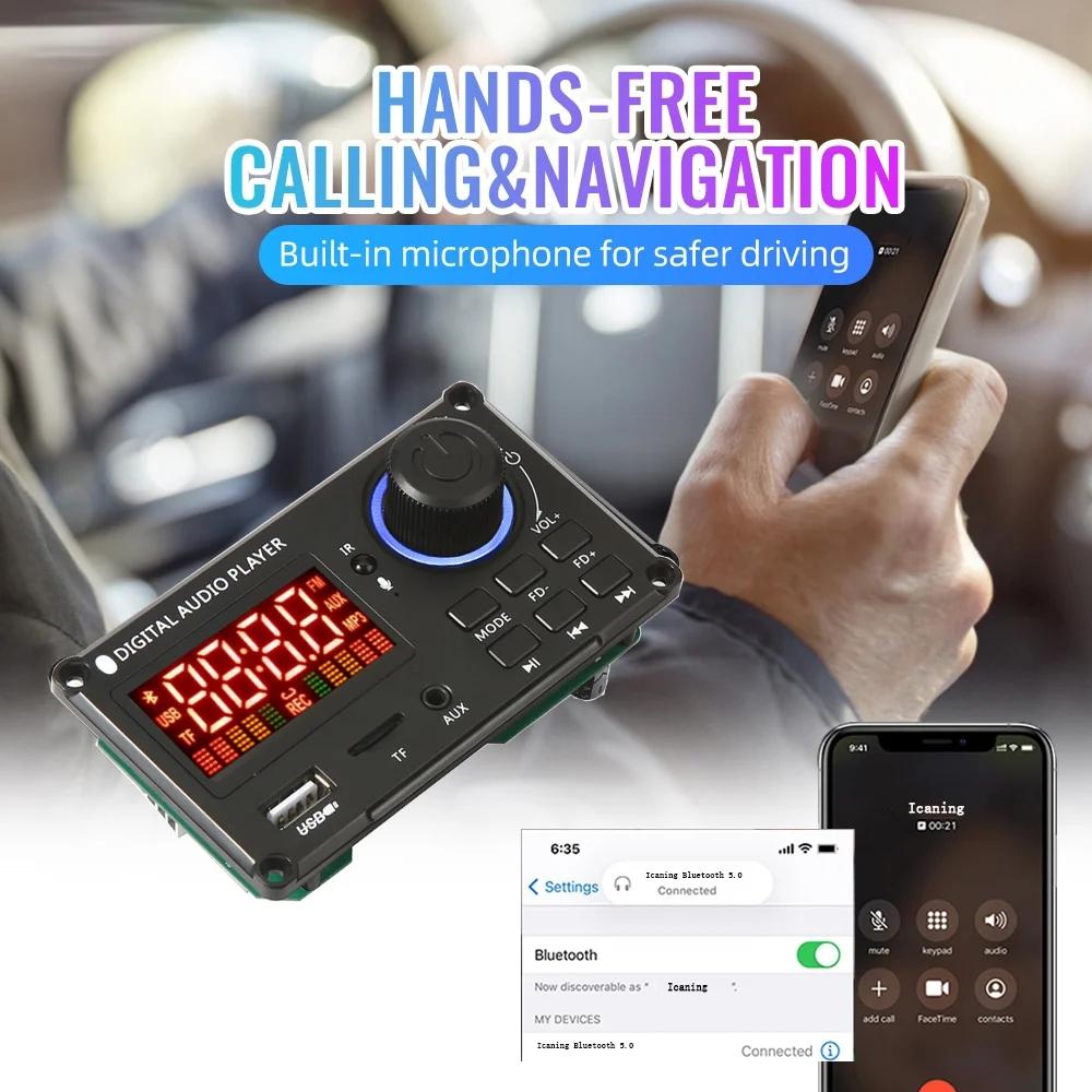 12V 100W Bluetooth Power Amp Board W / Recording - Small Remote Control 6