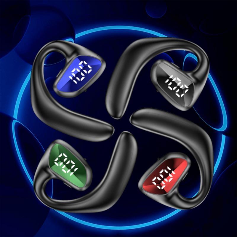 Air Conduction Bluetooth Earphone - Business Model - Blue 3