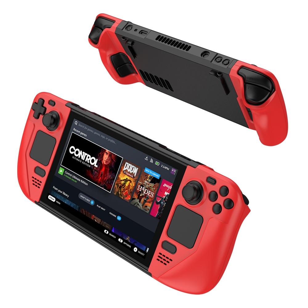 Anti-fall Game Console Case with Contrast Design - Blue 8