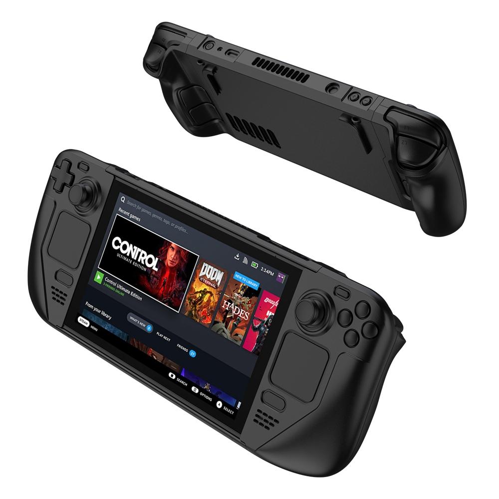 Anti-fall Game Console Case with Contrast Design - Blue 10