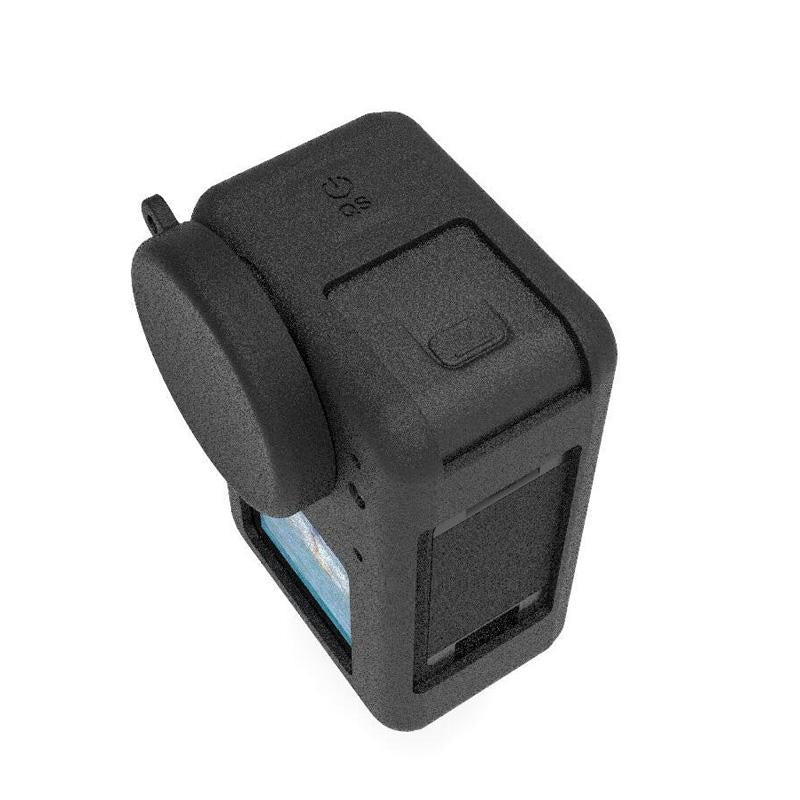 Protective Silicone Case with Lens Cap for Dji Action 3 - Blue 6