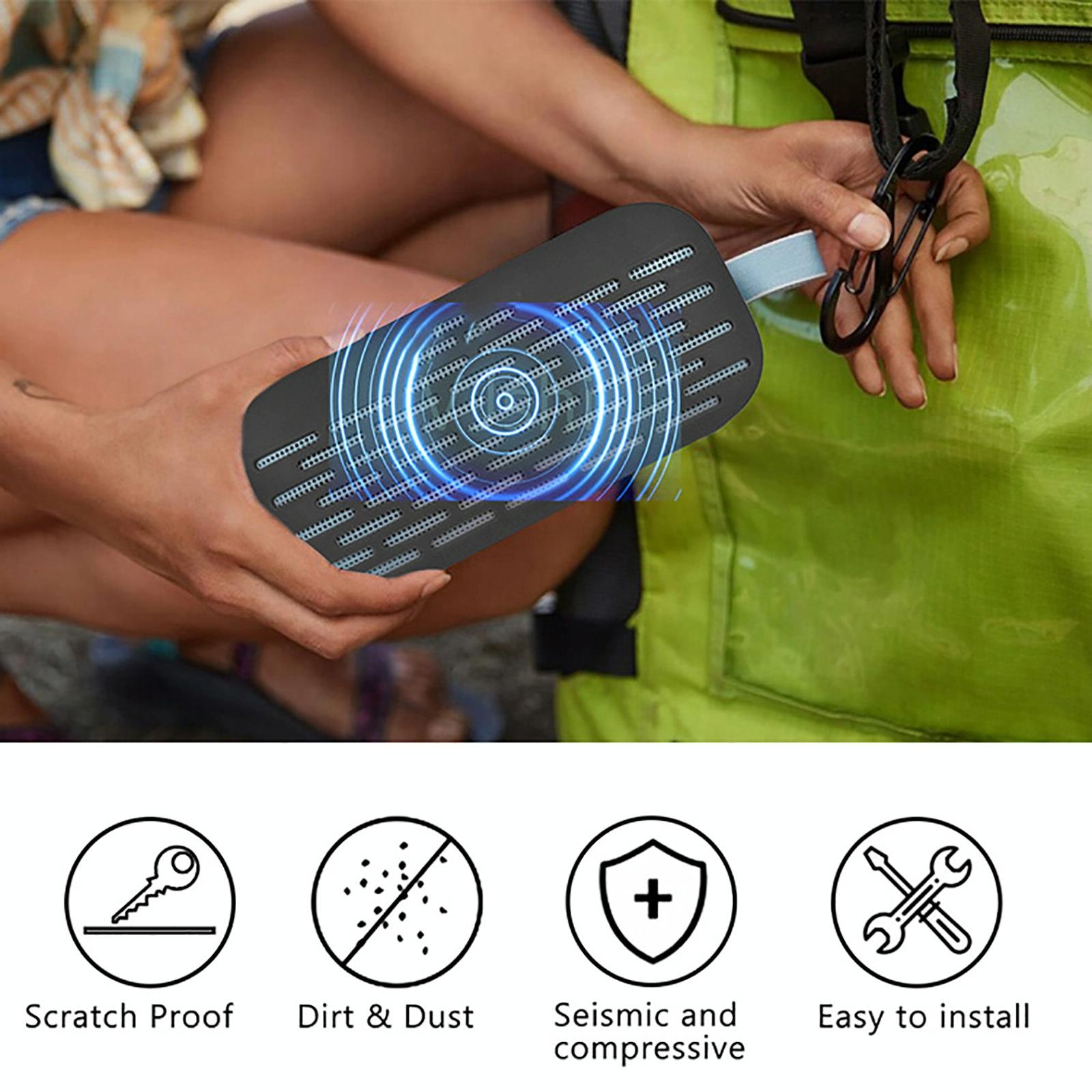 Flexible Silicone Cover for Bose Soundlink Bluetooth Speaker - Dustproof - Blue 6