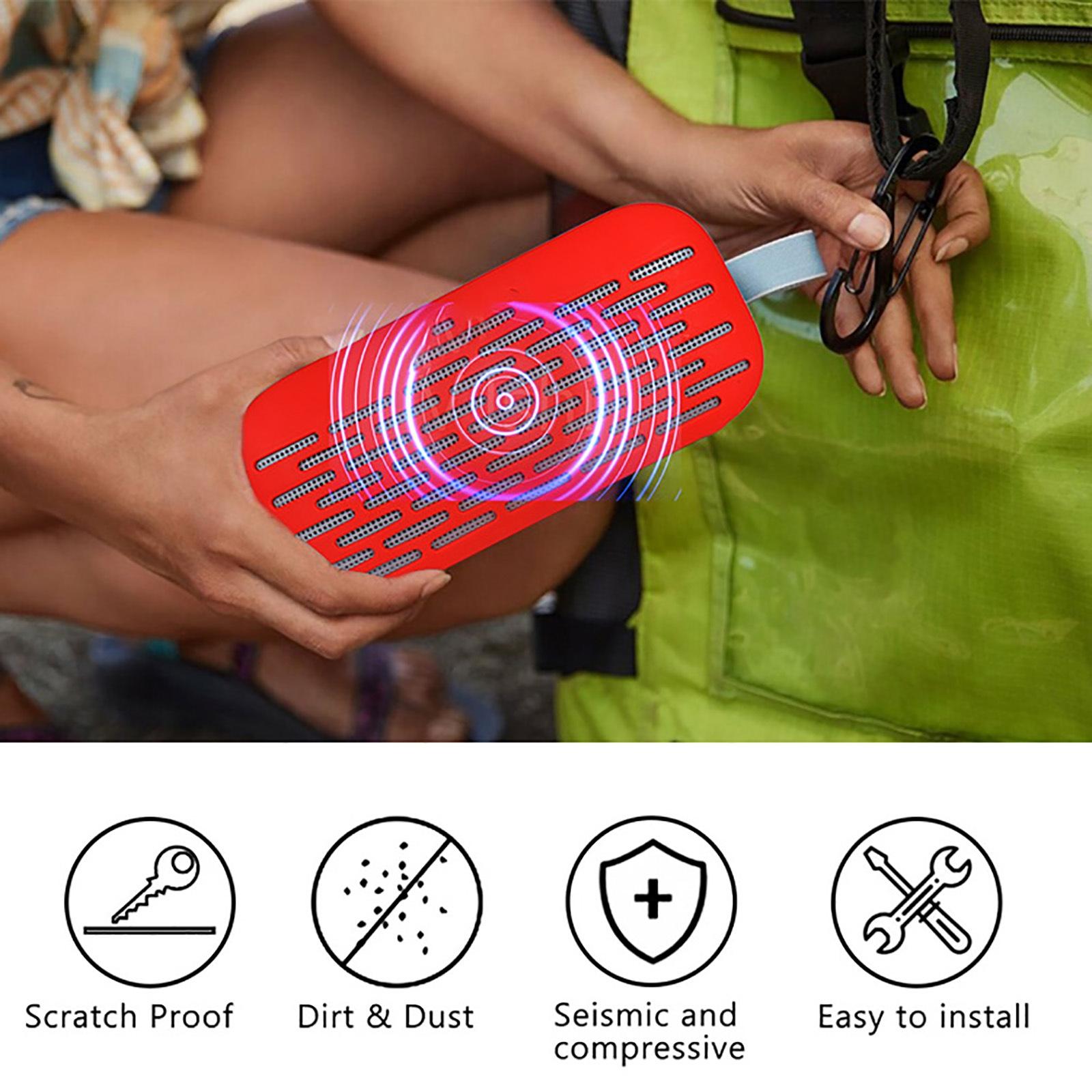Flexible Silicone Cover for Bose Soundlink Bluetooth Speaker - Dustproof - Blue 12