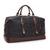Men Leather Duffel Bag for Carry-on Travel - Black 11