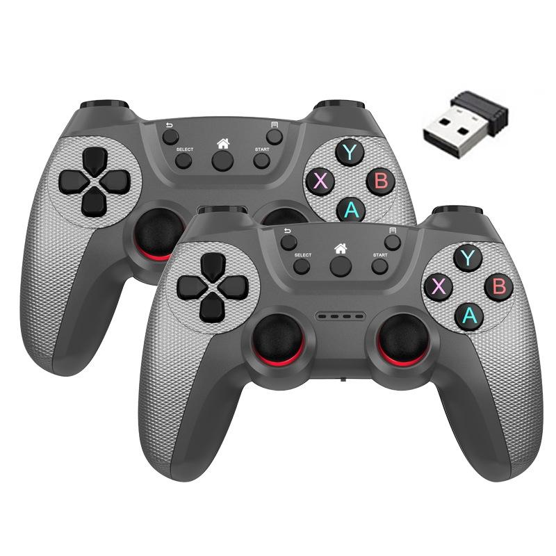 2.4g Wireless Controller for Pc Linux Android Tvbox - Supports Dual Connection - Vitality Orange 8