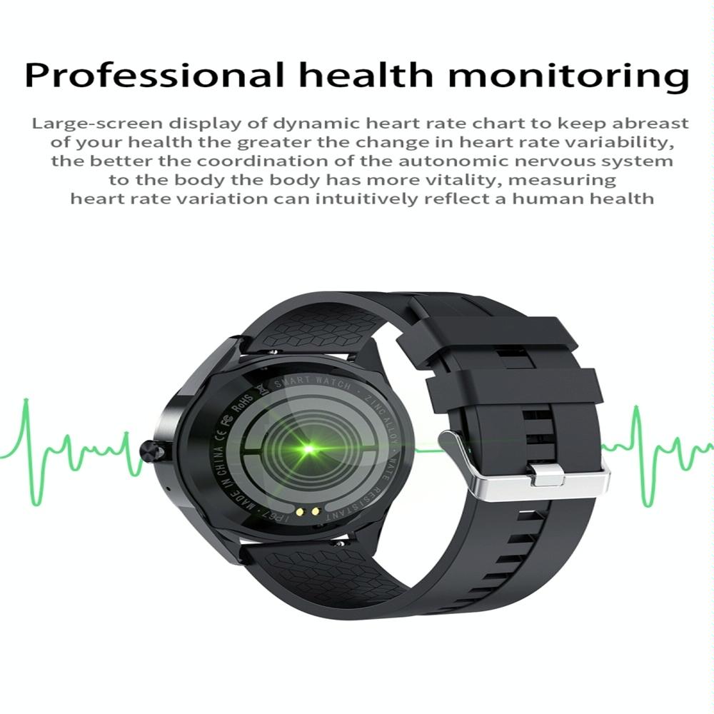 Waterproof Smart Watch With Heart Rate And Sleep Monitoring - Ip68 - Orange 5