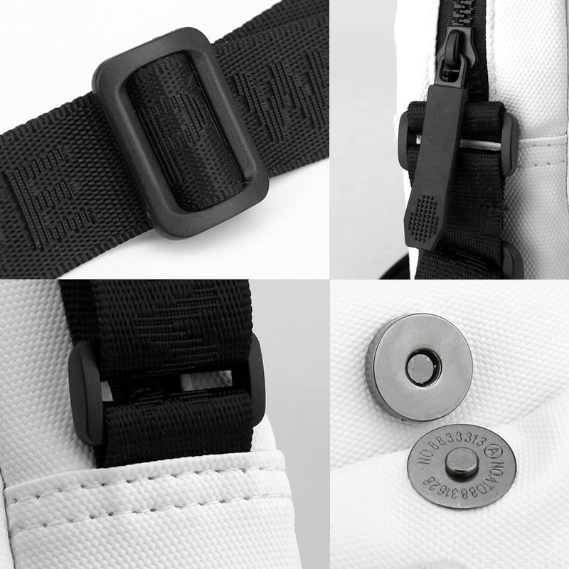 Lightweight Mini Crossbody Bag For Cell Phone Single Shoulder Design - Grey 5