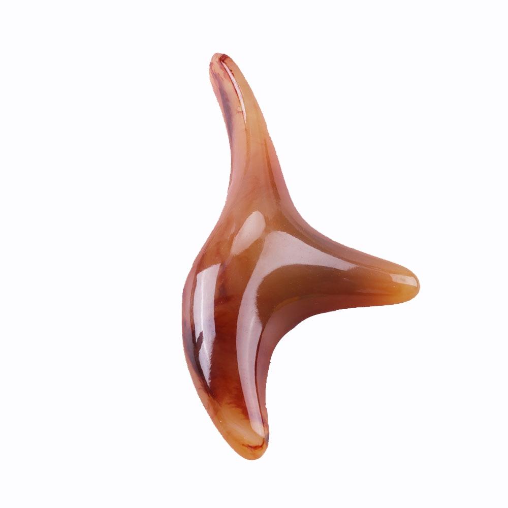 Triangle Sparrow Massager Point Stick - Amber 8