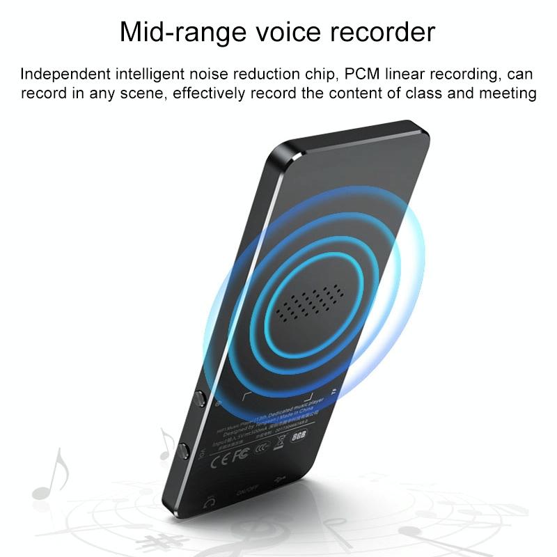 1.8 Inch Metal Bluetooth Mp3 / Mp4 Player With Touch Screen 8Gb - 8Gb Rose Gold 5