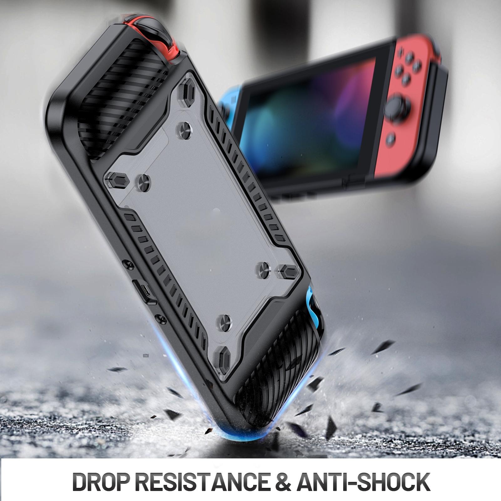 Protective Tpu Pc Case for Nintendo Switch Oled - Red 15