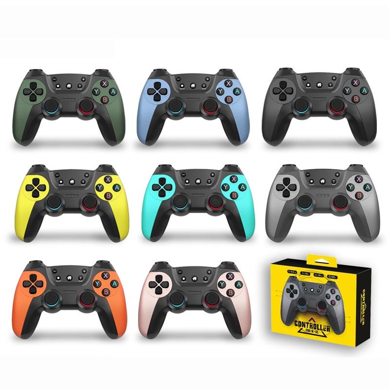 Wireless Bluetooth Game Controller for Switch Pro Pc and Android with Vibration Wake-up - Elegant White 3