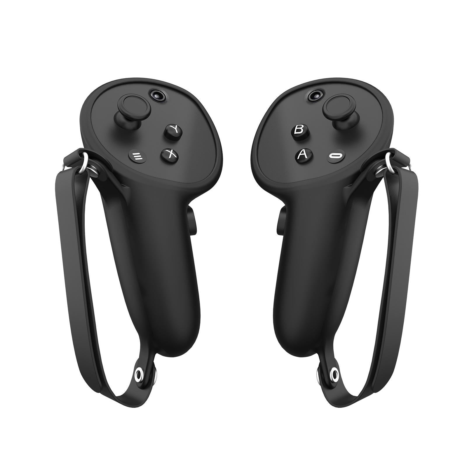 Pair of Silicone Vr Handle Cases for Meta Quest Pro - Red