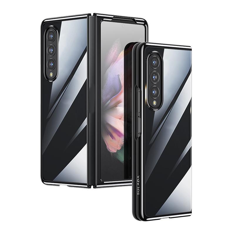 For Samsung Galaxy Z Fold4 5G Shockproof Protective Case - Silver 8