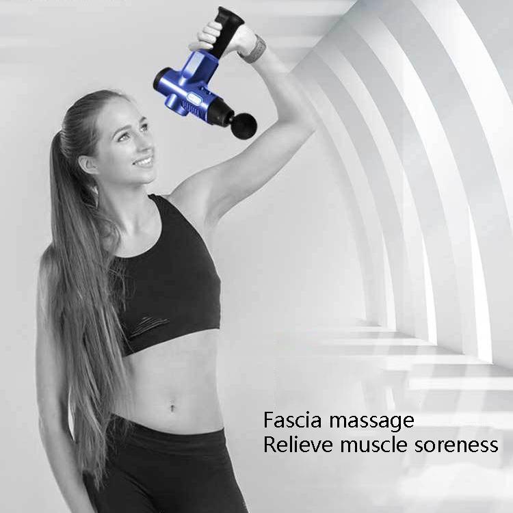 Portable Electric Massager For Muscle Relaxation And Fitness - Blue 10