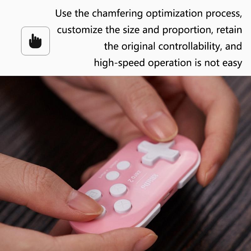 Wireless Tooth Handle for Switch / Windows / Android / Macos / Steam - Mini - Pink 6