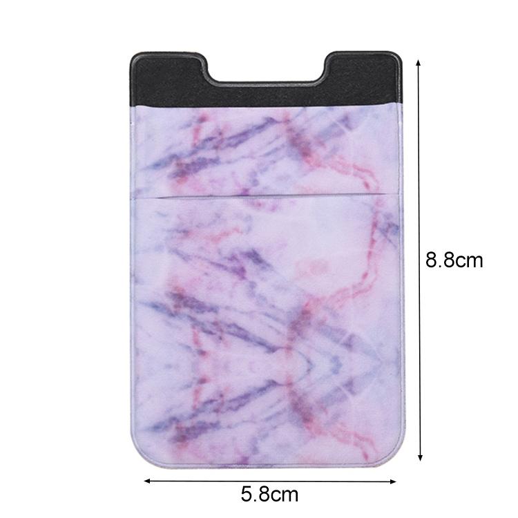 Marble Road Stretch Phone Card Holder Sticky Clip - Red 3