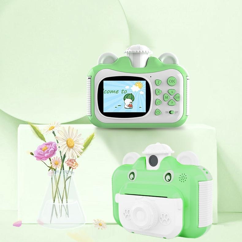 Smart Digital Kids Camera - Photo & Video - no Memory Card - Green + White 6