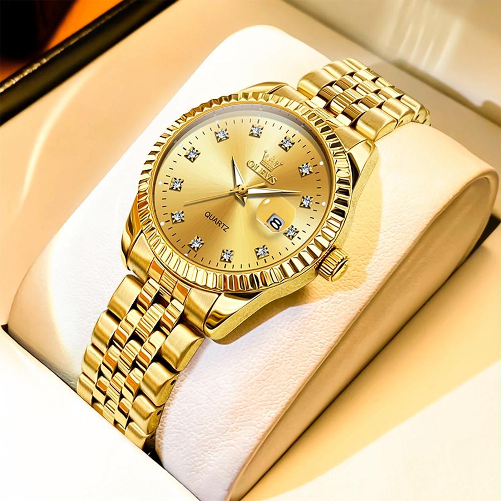 Women Luminous Diamond Quartz Watch - Waterproof - White 3