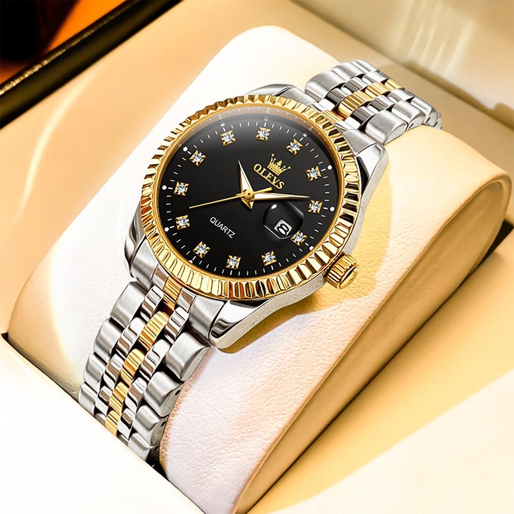 Women Luminous Diamond Quartz Watch - Waterproof - White 11