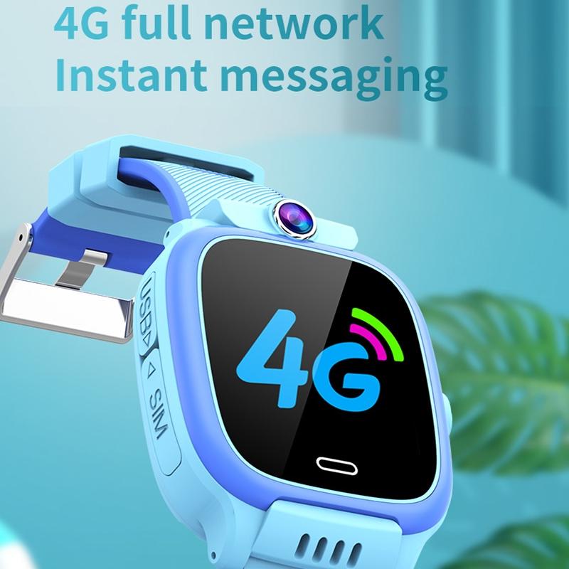 1.44 Inch 4G Video Call Waterproof Smart Children Phone Watch With Sos Function - Pink 10