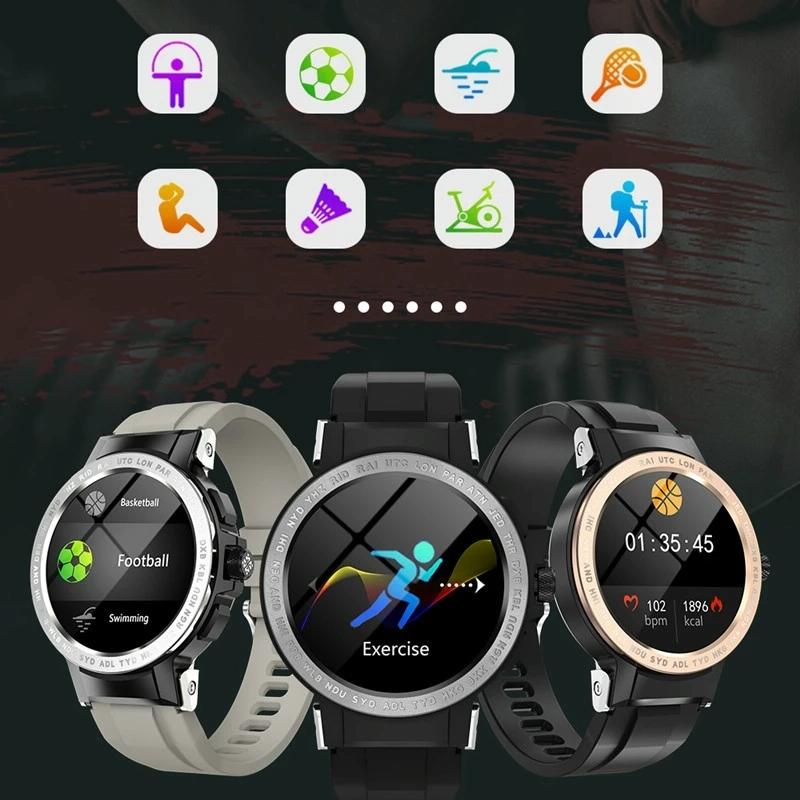 Waterproof Smart Watch With Colour Screen - Ip68 - Silver 5