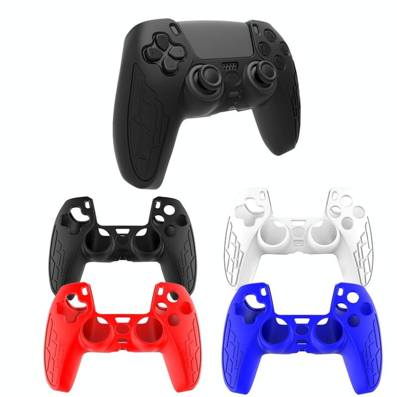 Thickened Non-slip Silicone Case for Ps5 Gamepad - Protective Cover - Blue 3