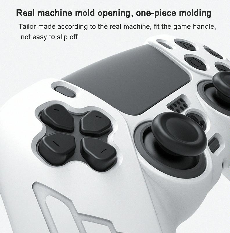 Thickened Non-slip Silicone Case for Ps5 Gamepad - Protective Cover - Blue 7
