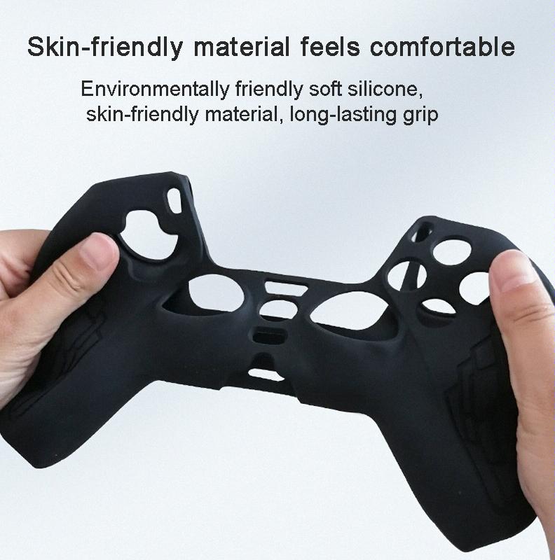 Thickened Non-slip Silicone Case for Ps5 Gamepad - Protective Cover - Blue 10