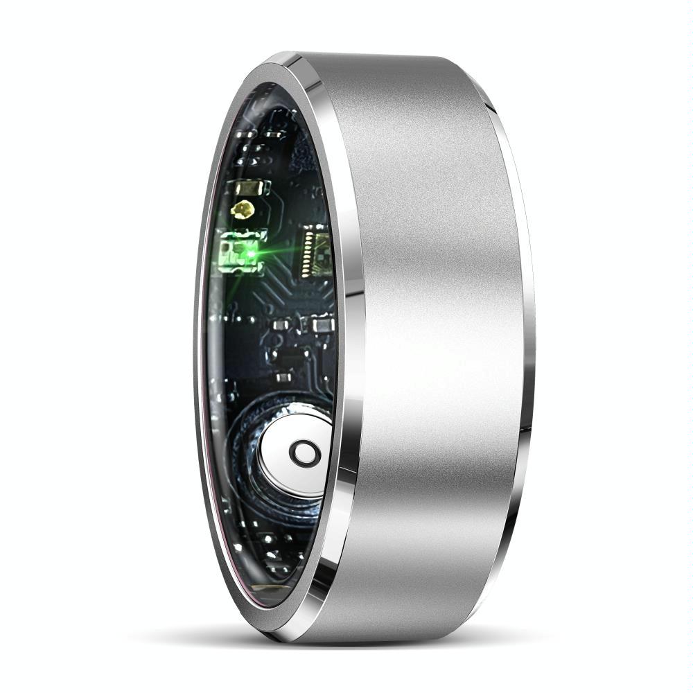 Smart Ring For Health Monitoring & Multiple Sports Modes - Size 10 - Pink 11