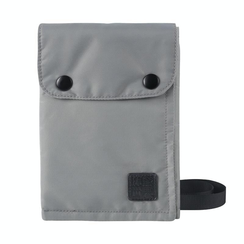 Waterproof Neck Bag for Passport and Phone - Rfid Protected - Orange 3